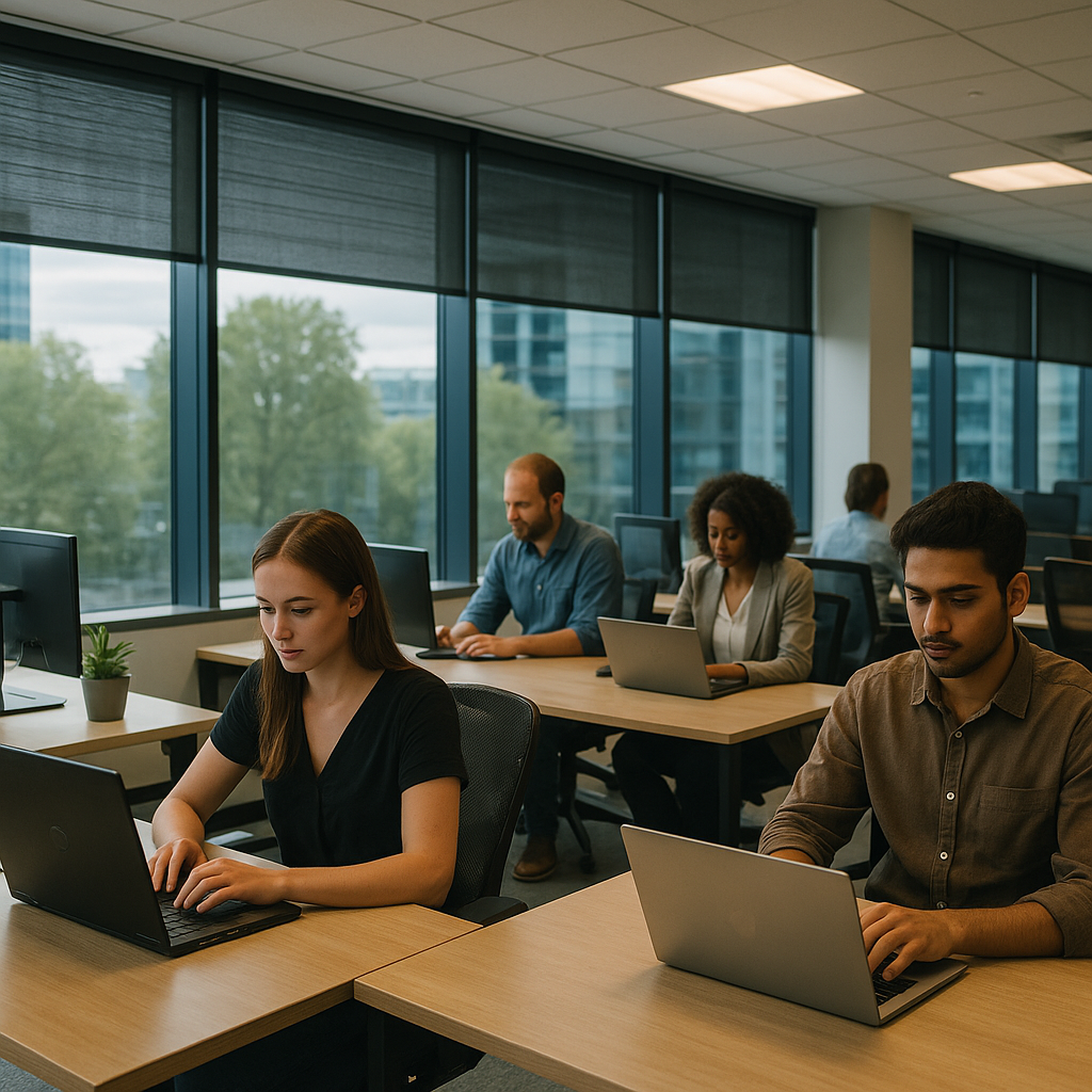 How Dynamic Shading Systems Are Changing UK Office Design