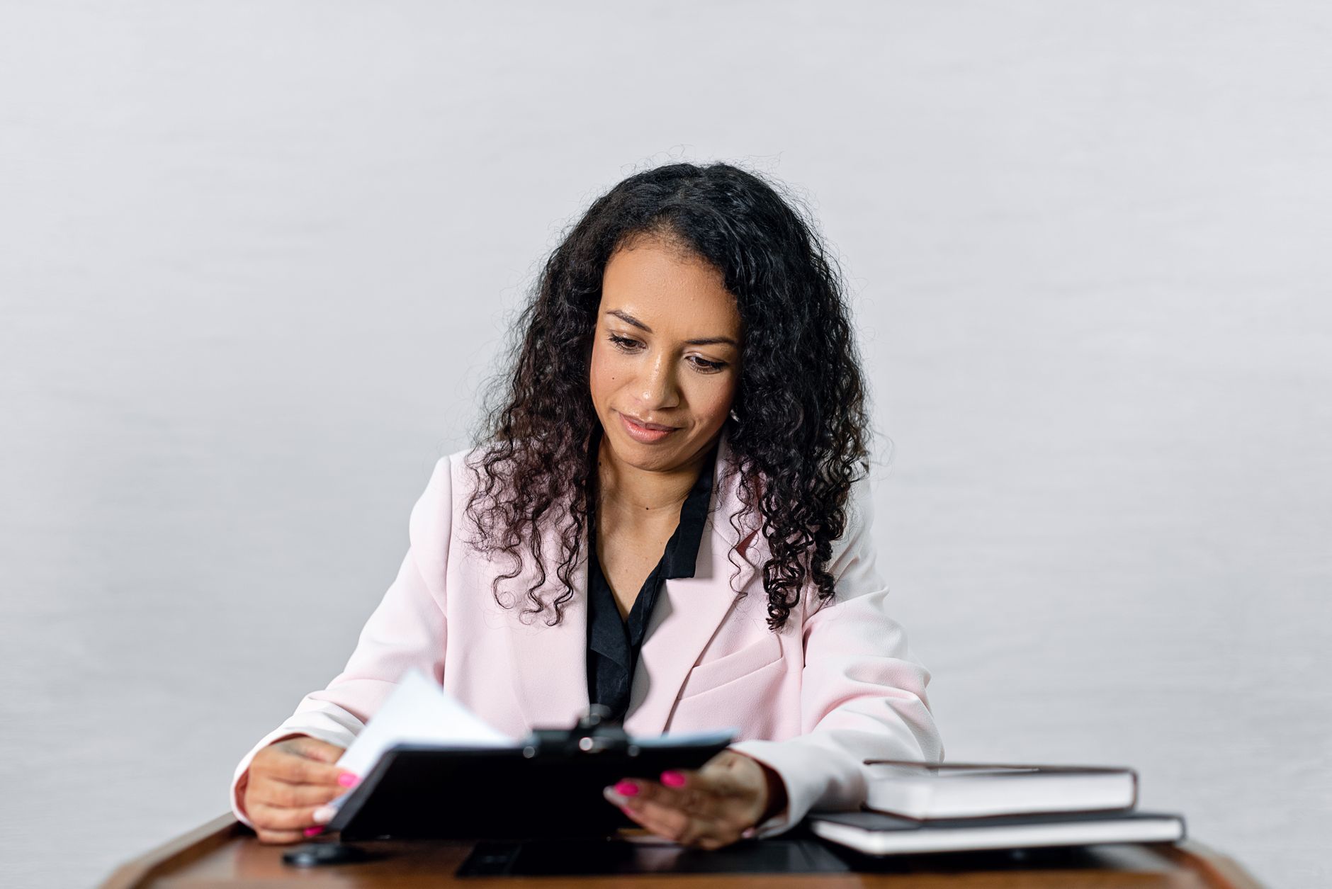 Solicitor reviewing contracts in a London office, representing UK legal tech automation in 2026